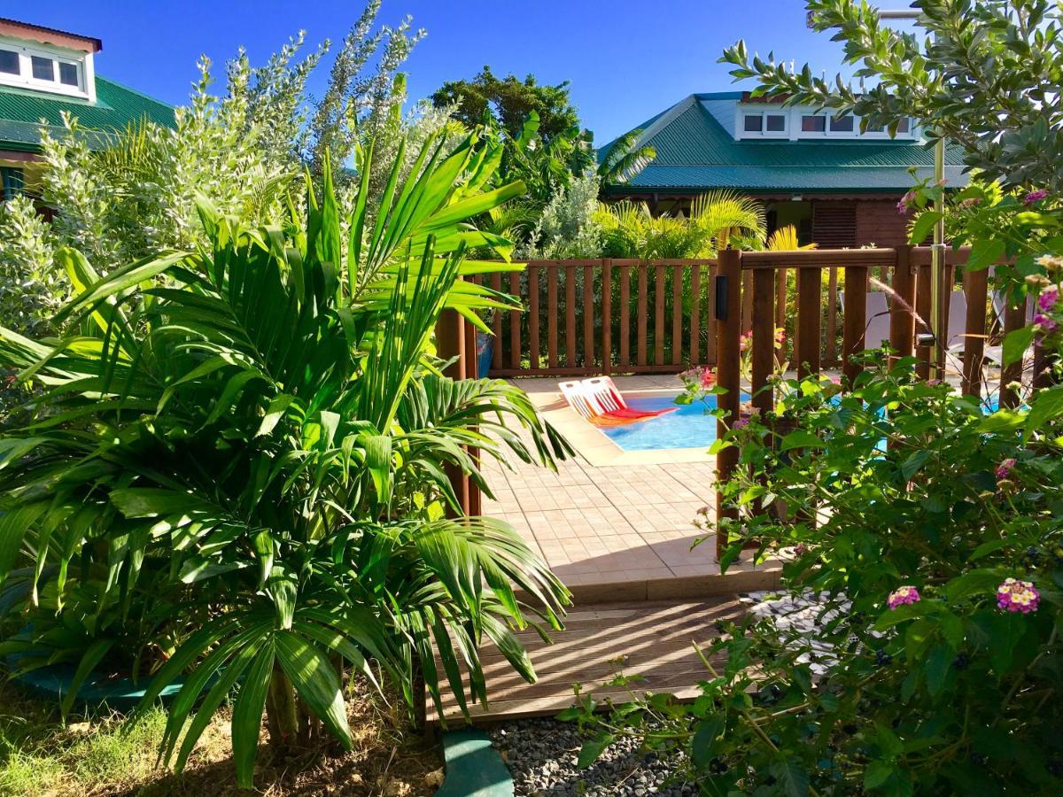 Titalee Lodge 3 Villas Autour D'Une Piscine Saint-Francois  Eksteriør billede